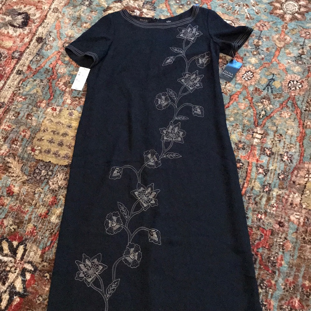 Dana Buchanan Moroccan Traders silk dress NWT 12